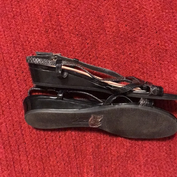 Kim by Kim Rogers sandals EUC size 6.5M lightweight small wedge - Picture 3 of 8